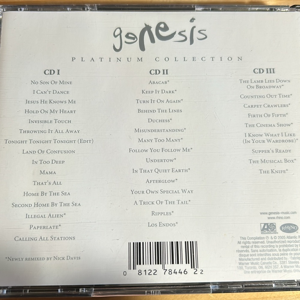 GENESIS Platinum collection - Picture 10 of 10